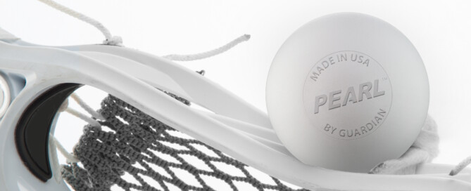 Pearl lacrosse ball