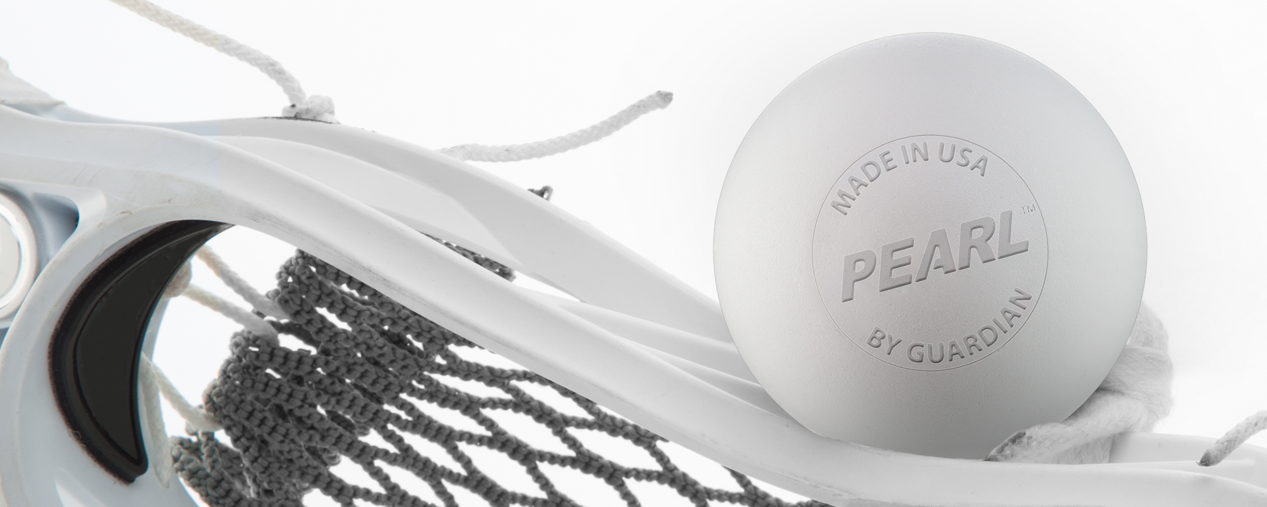 Pearl lacrosse ball