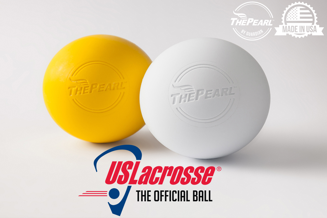 Bolas De Lacrosse Pearl LT Guardian - Texturizadas E Certificadas Para Jogo