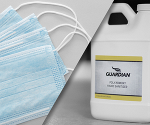 ppe for COVID, guardian hand sanitizer, daily masks, poxitane AHC surface disinfectant, shark armor disinfecting wipes